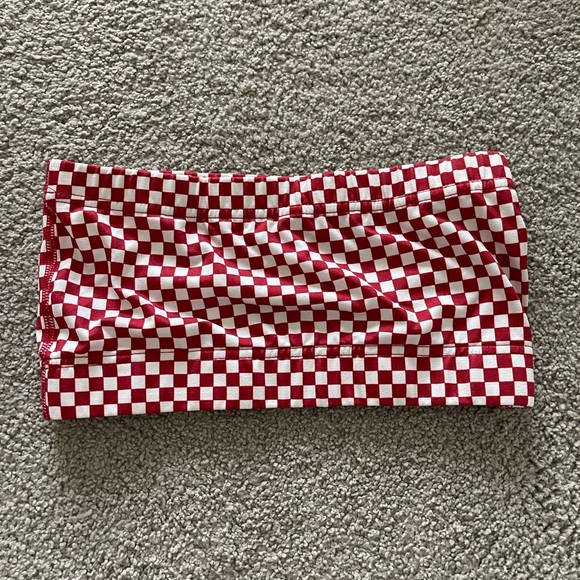 Indiana University Checkered Tube Top - Picture 4 of 5